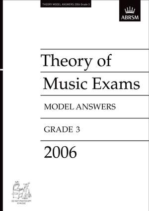ABRSM Theory Of Music Examinations Model Answers 3