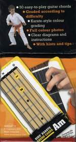 50 Guitar Flash Cards: Kids' Karate Chord Cards Product Image