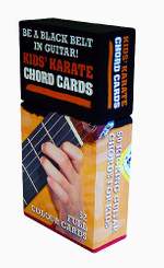 50 Guitar Flash Cards: Kids' Karate Chord Cards Product Image