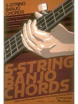 5-String Banjo Chord Chart