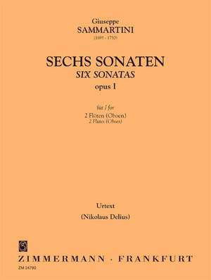 Giuseppe Sammartini: Sechs Sonaten Op.1