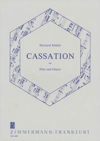 Hermann Schaefer: Cassation