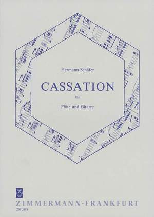 Hermann Schaefer: Cassation