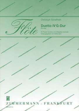 Schaffrath, C: Duetto IV G-Dur G major
