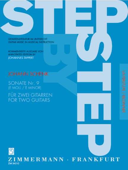 Schenk, J: Sonata No. 9 E minor E minor