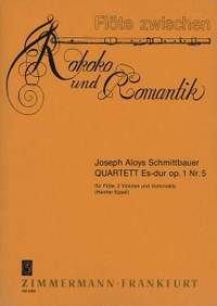 Joseph Aloys Schmittbauer: Quartett Es-Dur op. 1/5