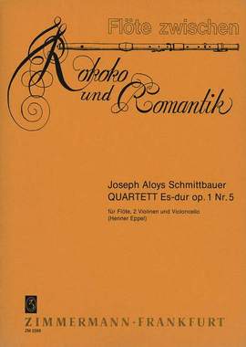 Joseph Aloys Schmittbauer: Quartett Es-Dur op. 1/5