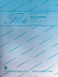Schneider, G A: Drei Quartette ohne Opus