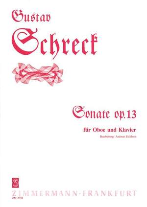 Schreck, G: Sonate op. 13