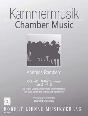 Romberg, A: Quintet II B flat major op. 21,2
