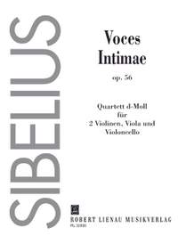 Jean Sibelius: Streichquartett d-Moll Voces intimae op. 56