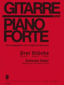 Antonio Soler: Drei Stücke