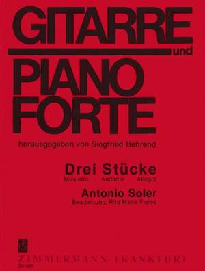 Antonio Soler: Drei Stücke