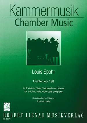 Spohr, L: Quintet D minor op. 130