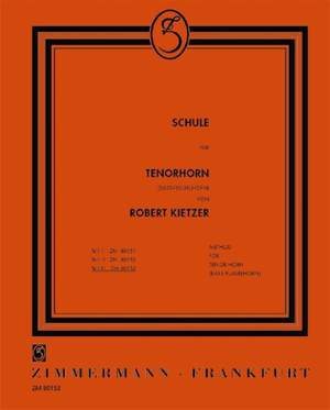 Robert Kietzer: Schule für Tenorhorn (Bass-Flügelhorn) Teil 3