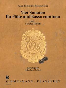 Kleinknecht, J F: Four Sonatas Issue 1