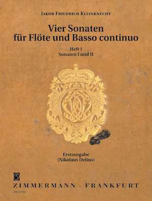 Kleinknecht, J F: Four Sonatas Book 1