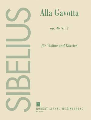 Sibelius, J: Alla Gavotta op. 46/7