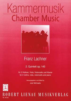 Lachner, F: 2. Quintett op.145 op. 145