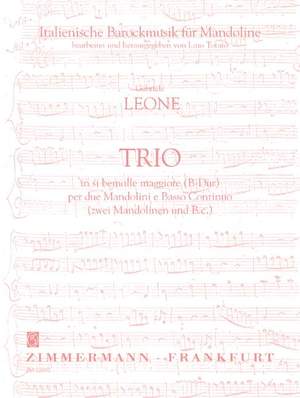 Leone, G: Trio in si bemolle maggiore (B flat major)