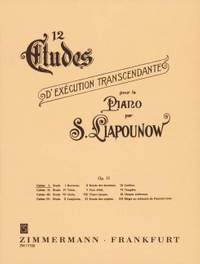 S.M. Liapunov: 12 Etudes Op.11 Nos.1-3