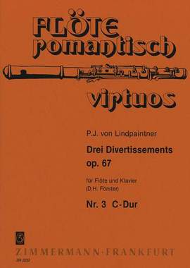 P.J. von Lindpainter: Divertissements(3) 3 C Op.67