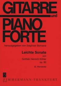 Gottlieb Heinrich Koehler: Leichte Sonate op. 80