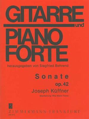 Kueffner, J: Sonate op. 42