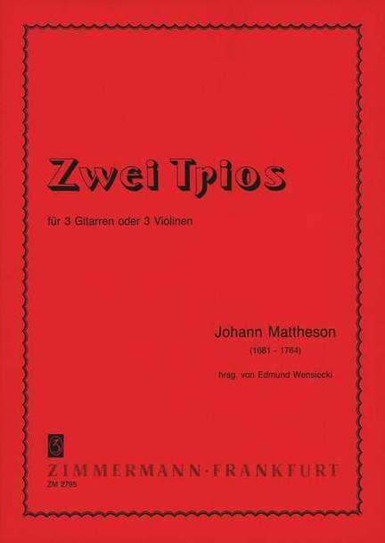 Mattheson, J: Two Trios