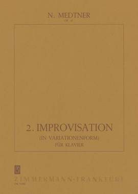 Medtner, N: Zweite Improvisation op. 47