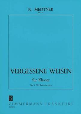 Medtner, N: Vergessene Weisen op. 38/8