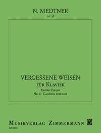 Medtner, N: Vergessene Weisen (Forgotten Melodies) op. 38