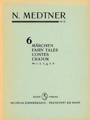 Medtner, N: Fairy Tales op. 51/4