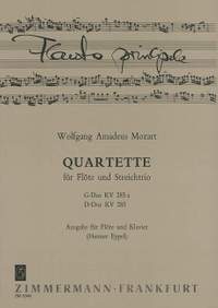 Mozart, W A: Quartets for Flute and String Trio