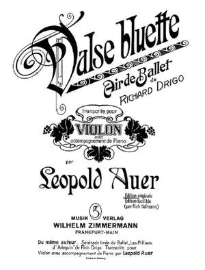 Drigo, R: Valse bluette