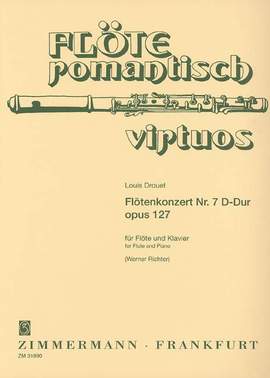 Louis Drouët: Flötenkonzert Nr. VII D-Dur op. 127