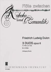 Friedrich Ludwig Dulon: 3 Duos op. 6