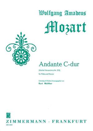 Mozart, W A: Andante C major KV 315