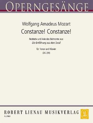 Wolfgang Amadeus Mozart: Constanze! (Entführung)