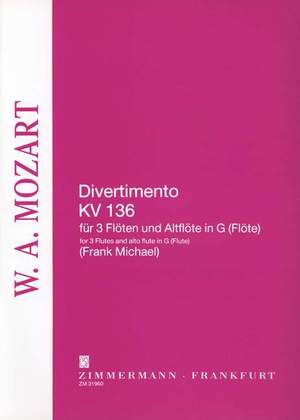 Mozart, W A: Divertimento KV 136