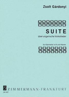 Zsolt Gárdonyi: Suite über ungarische Volkslieder