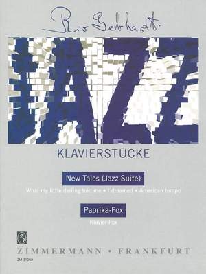 Rio Gebhardt: Jazz-Klavierstücke