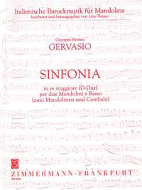 Gervasio, G B: Sinfonia D major