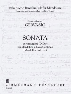 Gervasio, G B: Sonata D major