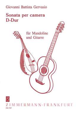 Gervasio, G B: Sonata per camera D major D major