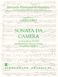 Gervasio, G B: Sonata per camera in sol maggiore (G major)