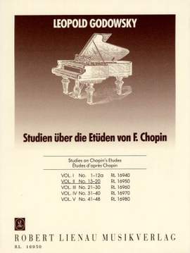 Godowsky: Studies On Chopin's Etudes For Left Hand Vol.2