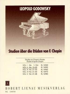 Godowsky: Studies On Chopin's Etudes For Left Hand Vol.2