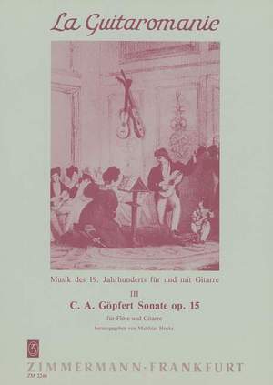 Carl Andreas Goepfert: Sonate op. 15