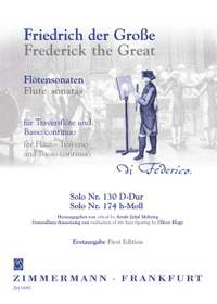 Friedrich Der  Große: Flute Sonatas